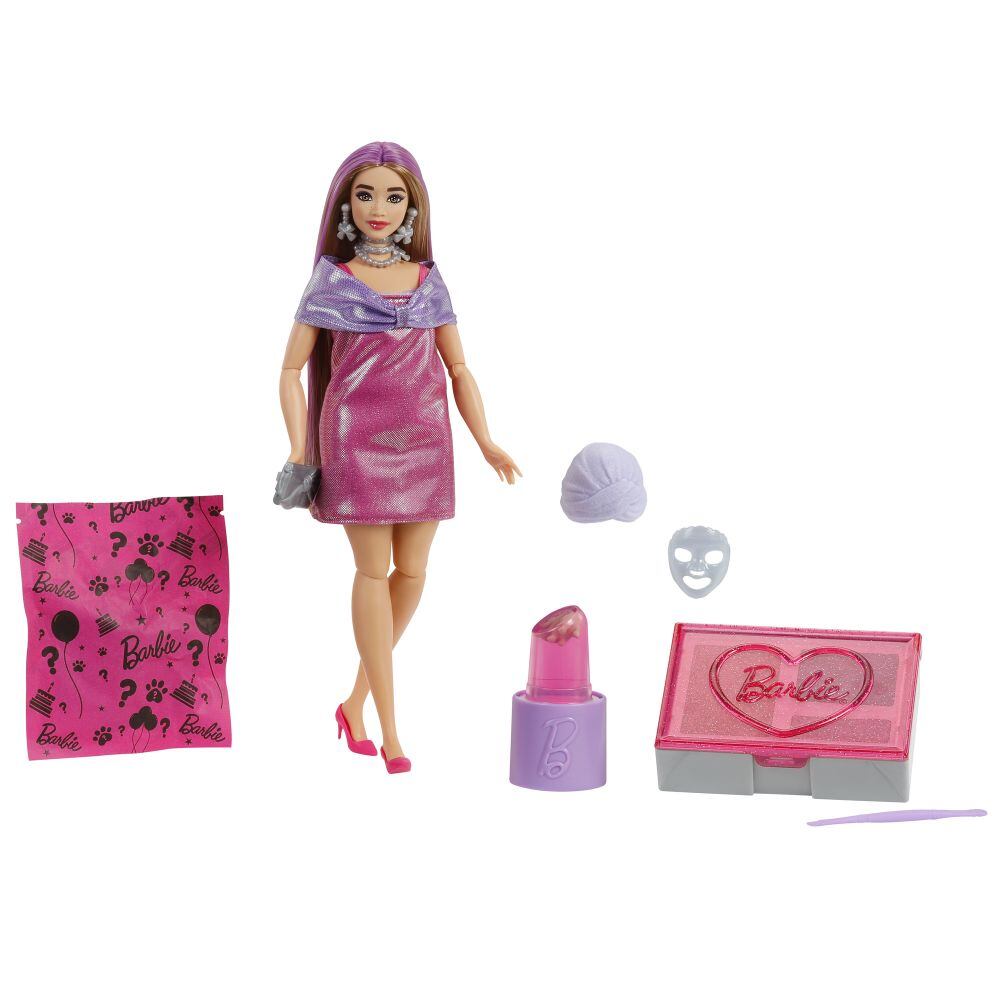 Mattel Barbie Party Reveal Barbie Glam party - ružová