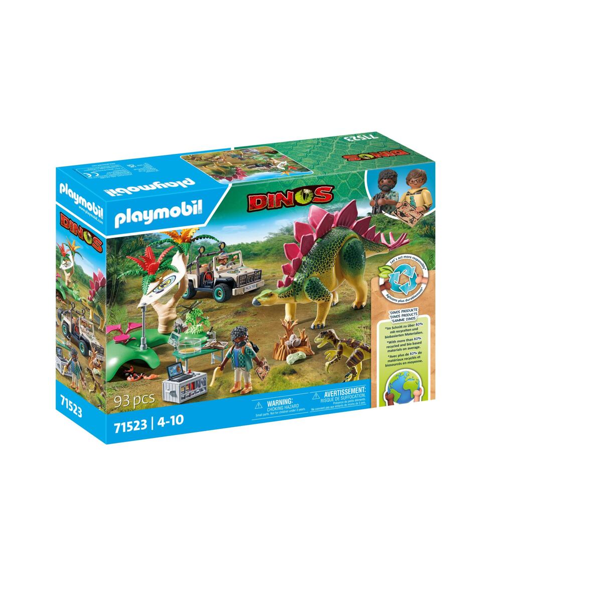 Levně Playmobil Výzkumný tábor s dinosaury