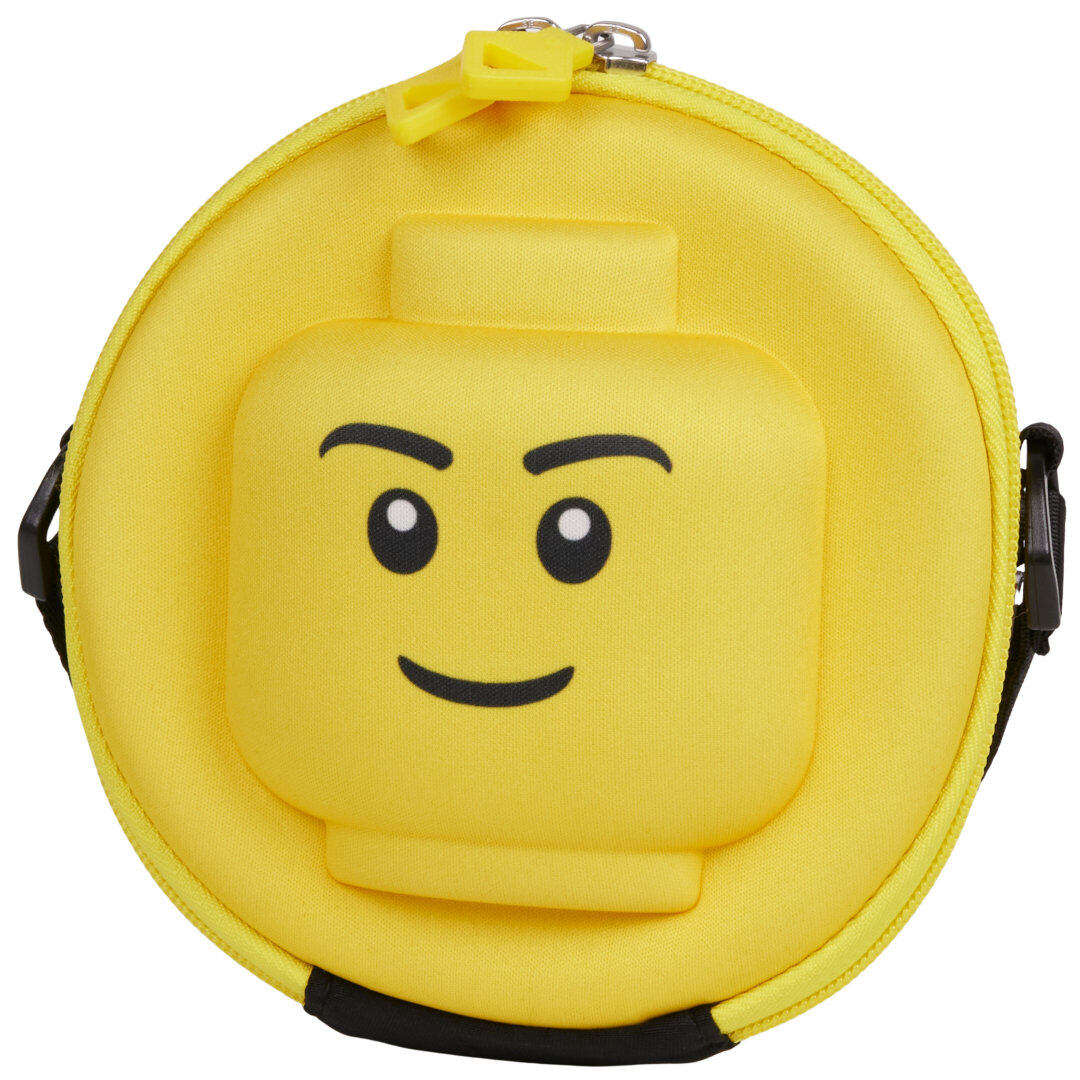 LEGO Minifigures Heads - kulatá 3D crossbody taška