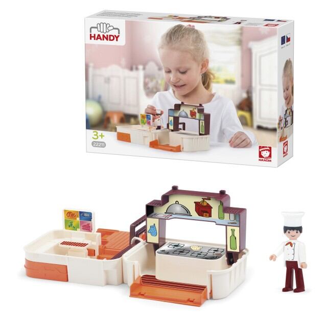 Efko Igráček Handy Kuchyňa s kuchárom a príslušenstvom