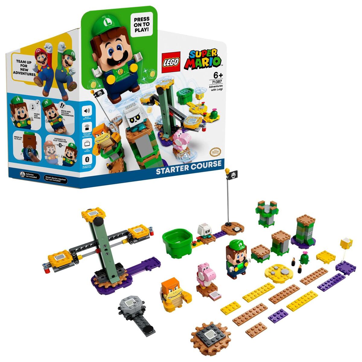 LEGO® Super Mario™ 71387 Dobrodružstvo s Luigim - štartovací set