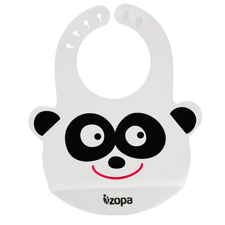 Zopa Silicone Bib bryndák Panda 1 ks