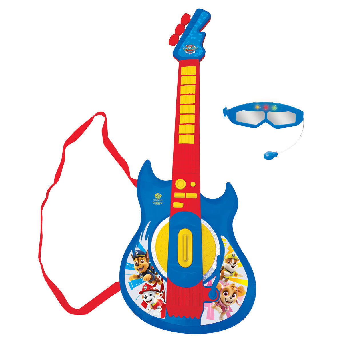 Lexibook Paw Patrol Elektronická gitara s okuliarmi a mikrofónom