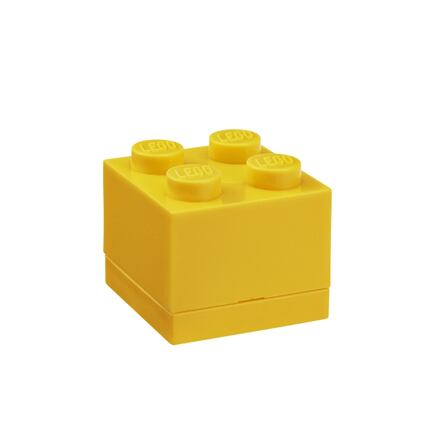 LEGO Mini Box 46 x 46 x 43 - žlutá