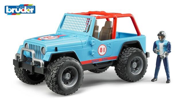 Bruder JEEP terénny - modrý
