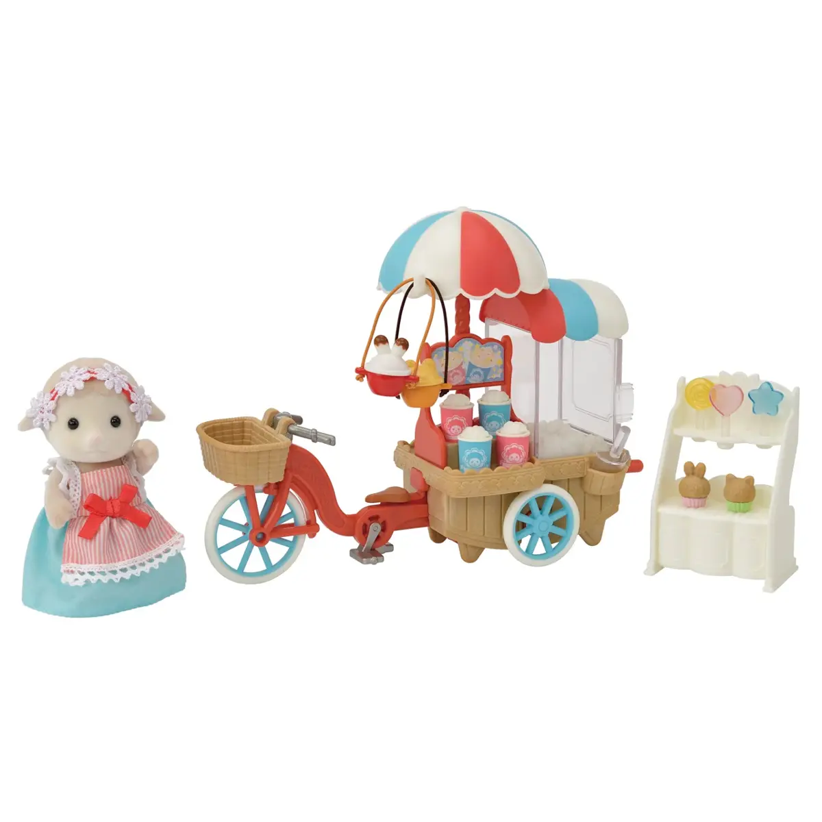 Sylvanian Families Popcorn pojazdná predajňa s ovečkou
