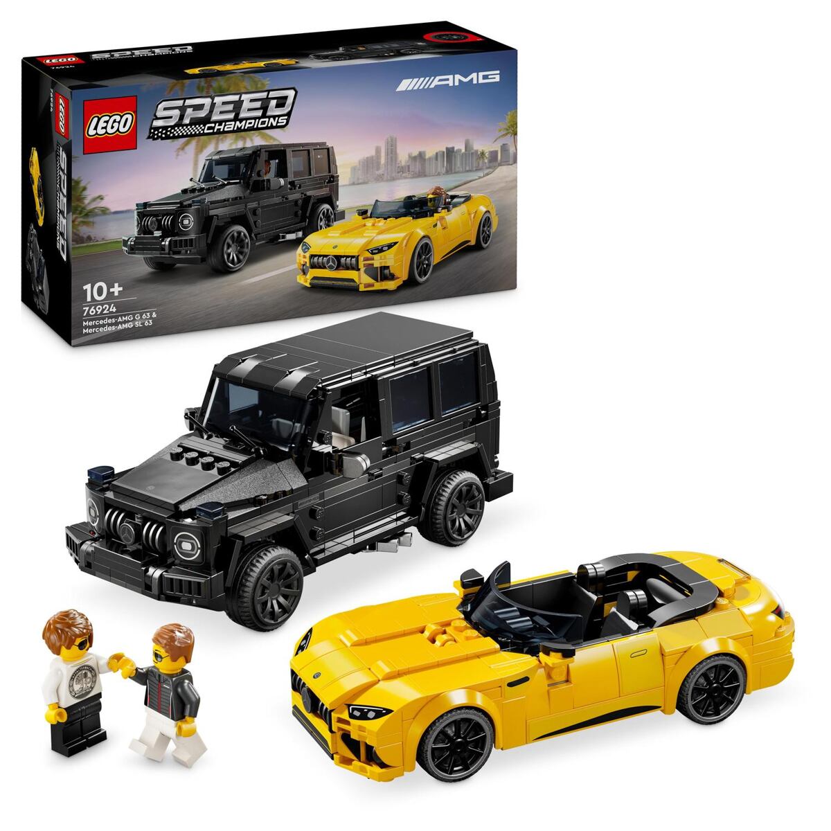 LEGO® Speed Champions 76924 Mercedes-AMG G63 a Mercedes-AMG SL63