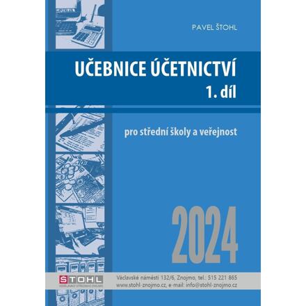 Učebnice Účetnictví I. díl 2024