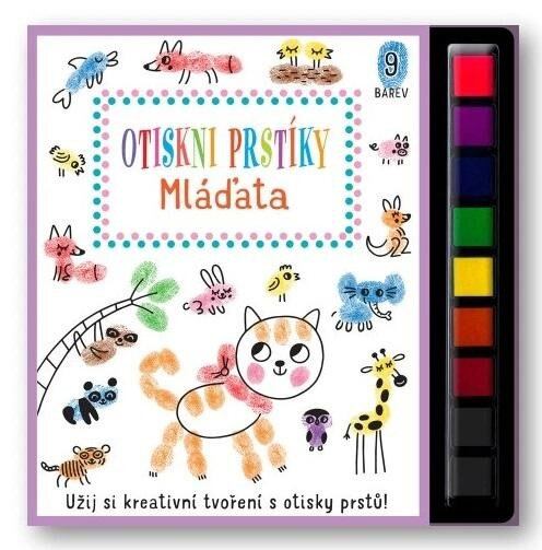 Levně Mláďata - Otiskni prstíky