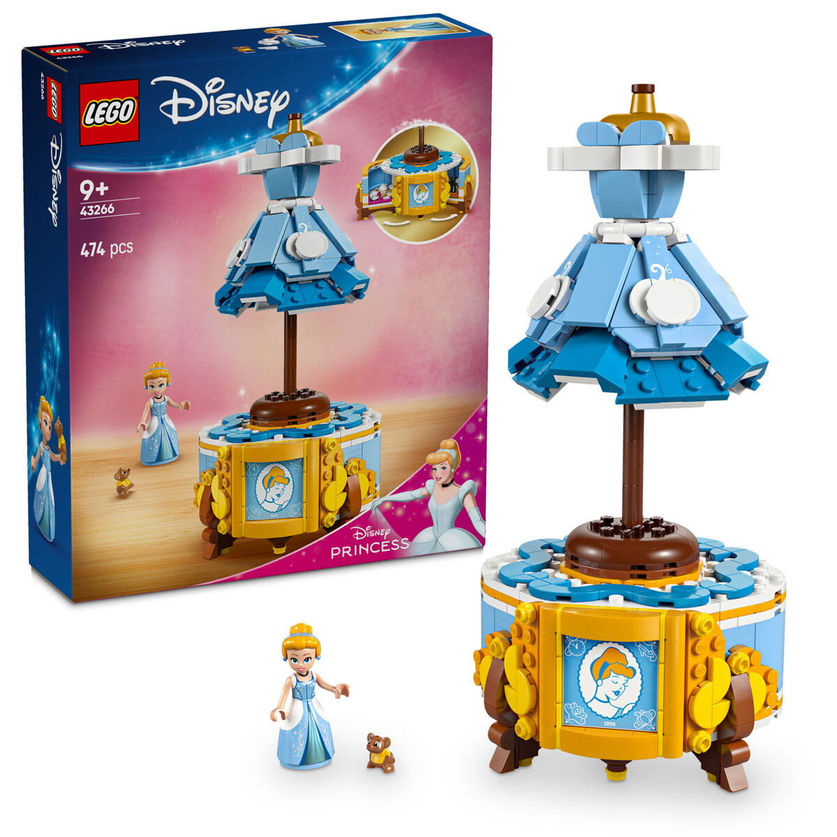 LEGO® │ Disney Princess 43266 Popoluškine šaty