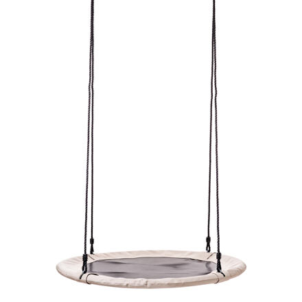 Woody Hojdací kruh (priemer 100cm), béžový