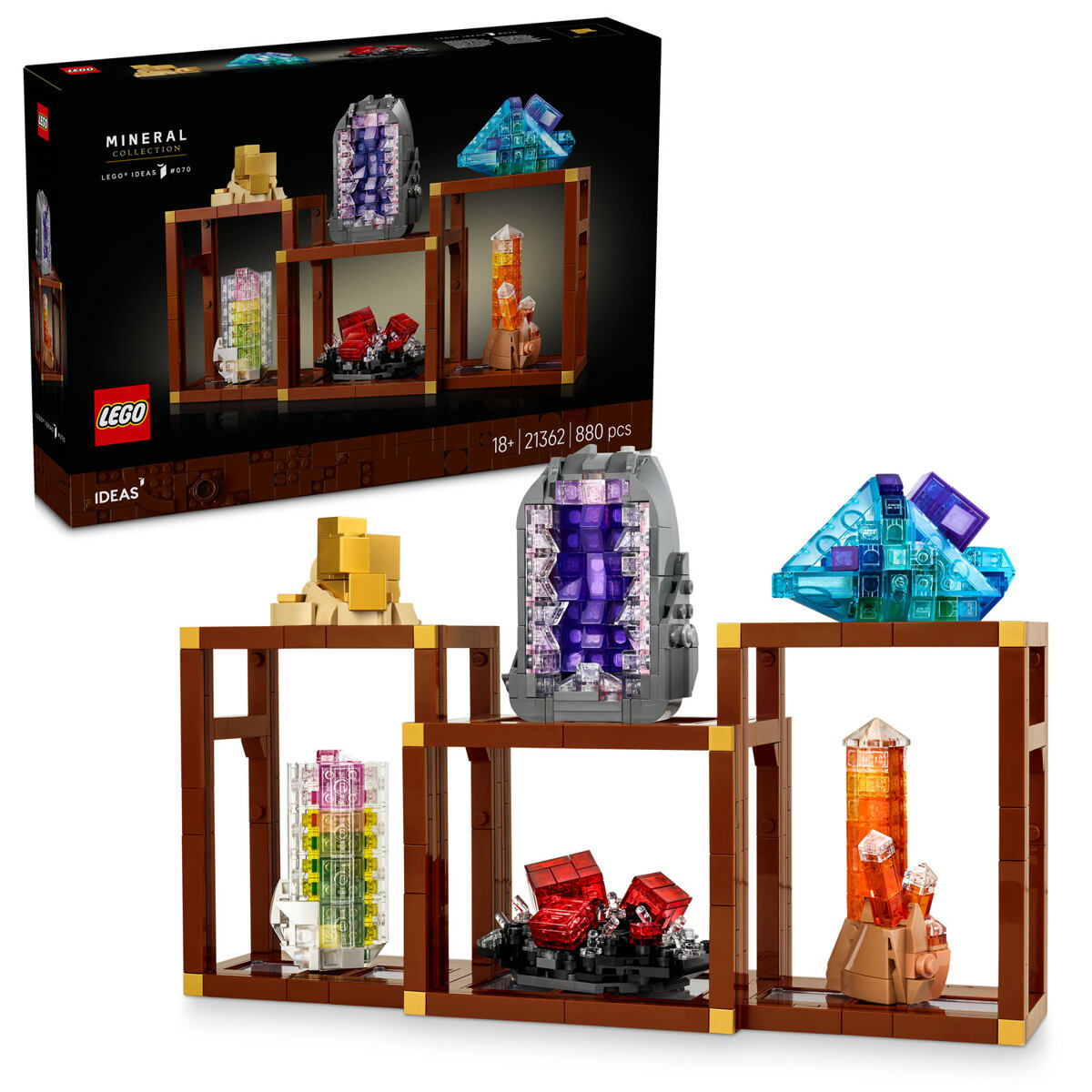 LEGO® Ideas 21362 Zbierka minerálov