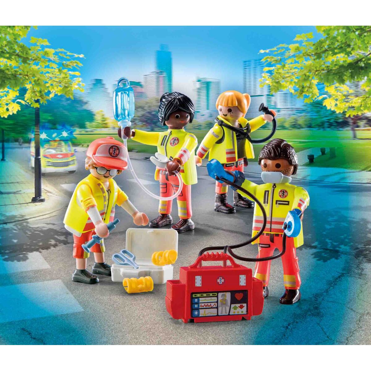 Levně Playmobil Záchranářský tým