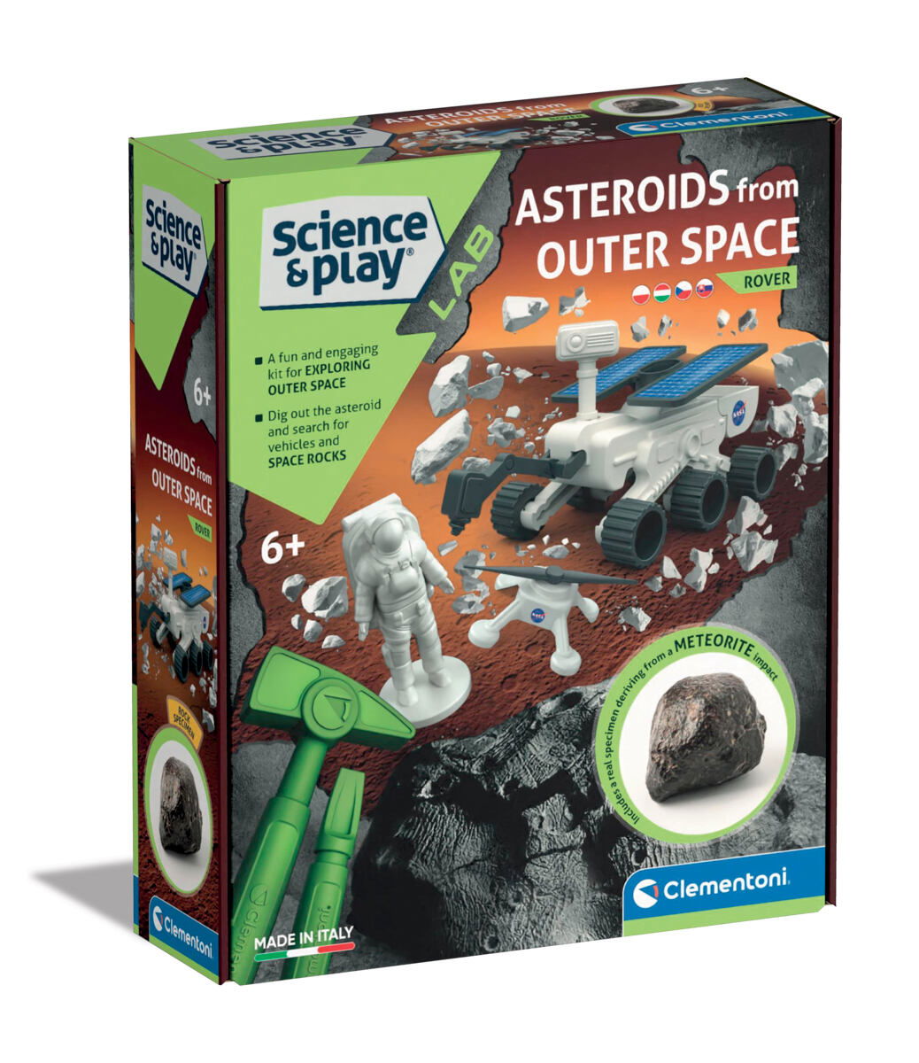 Clementoni Science & Play Vesmírne asteroidy NASA