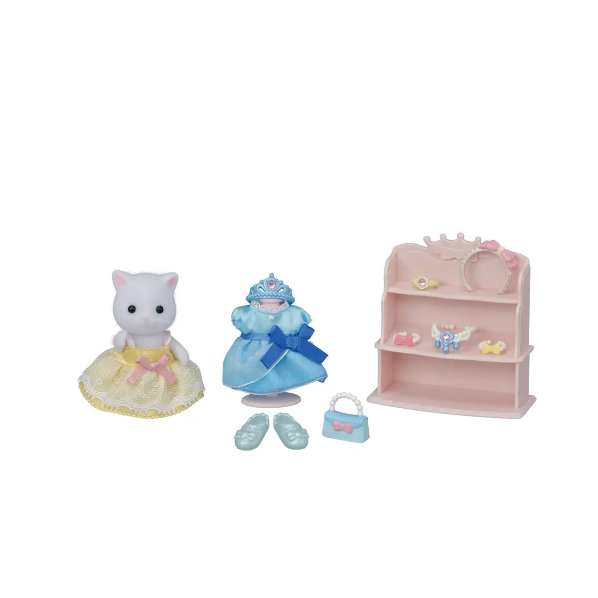 Sylvanian Families Šaty a ozdoby pre princezné s mačiatkom