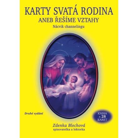 Karty Svatá rodina aneb řešíme vztahy (kniha + 28 karet)