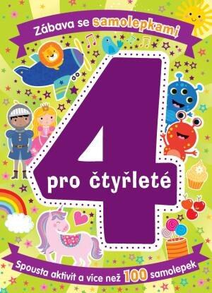 Levně Zábava se samolepkami pro čtyřleté