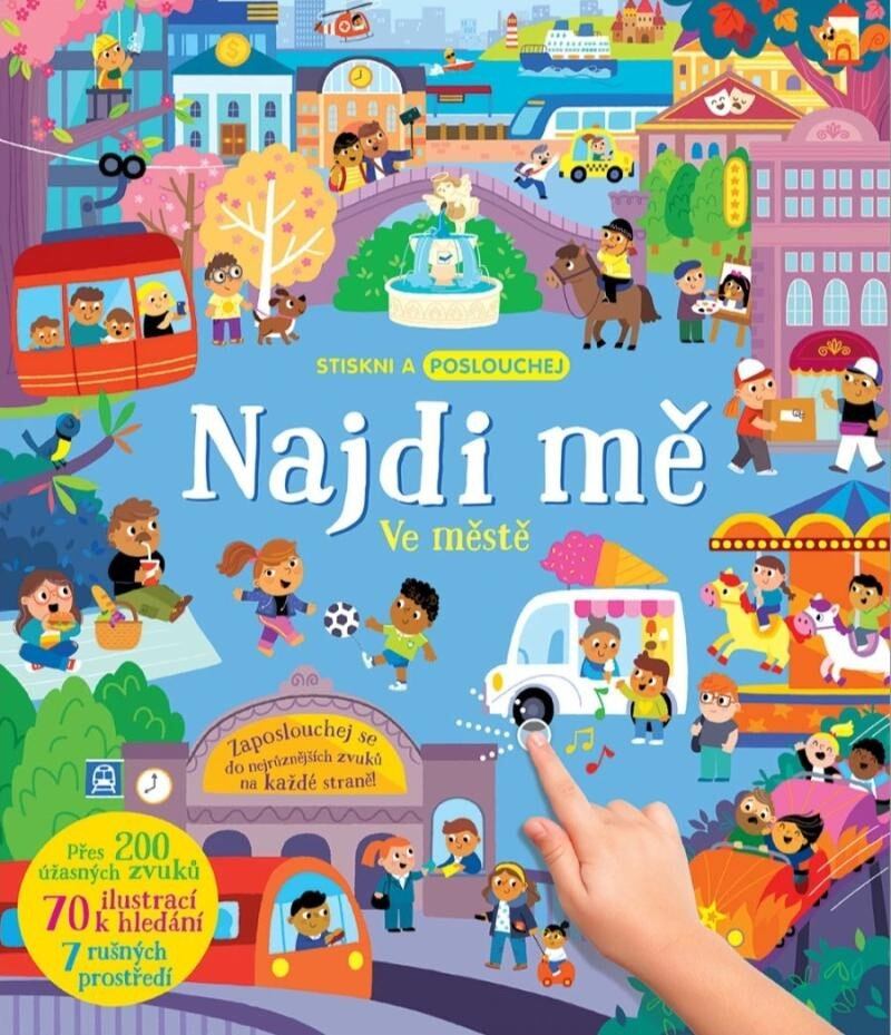 Levně Najdi mě Ve městě - Stiskni a poslouchej