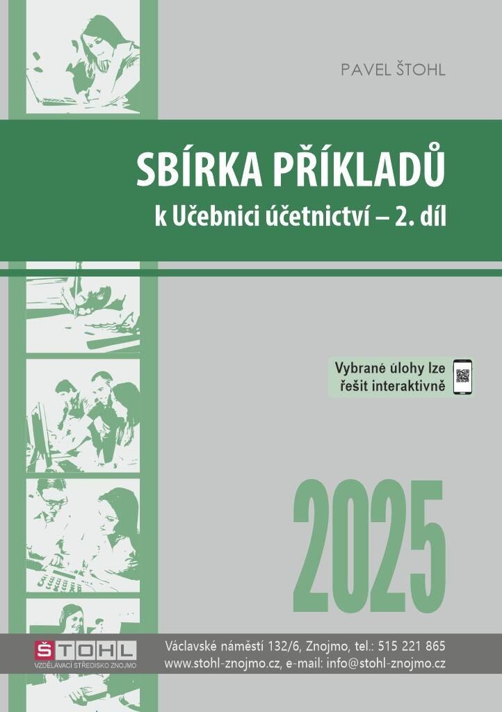 Levně Sbírka příkladů k učebnici účetnictví II. díl 2025