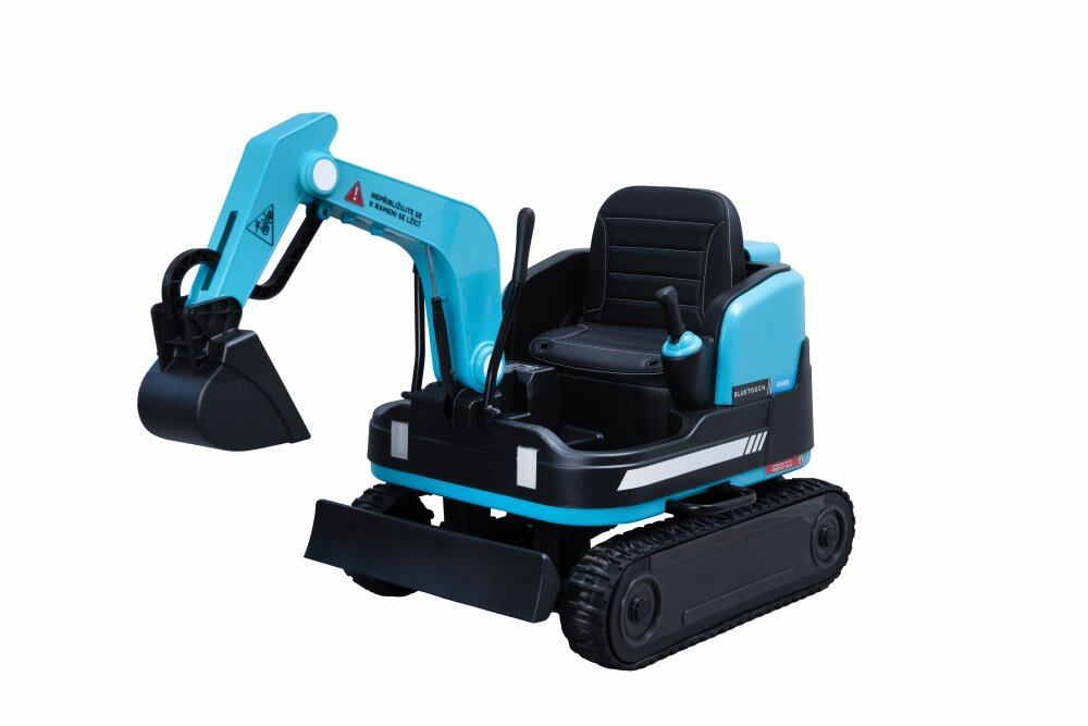 BLUETOUCH Detský elektrický bager - modrý
