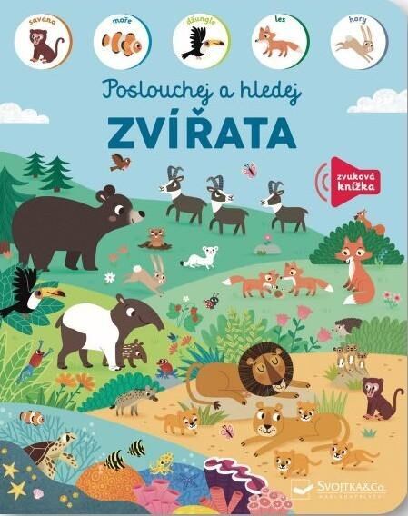 Levně Zvířata - Poslouchej a hledej