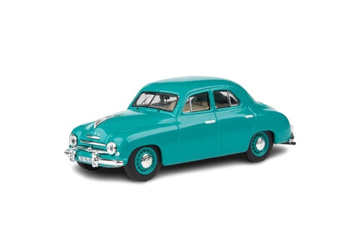 Abrex Škoda 1201 Sedan (1956) - Tyrkysová Stredná