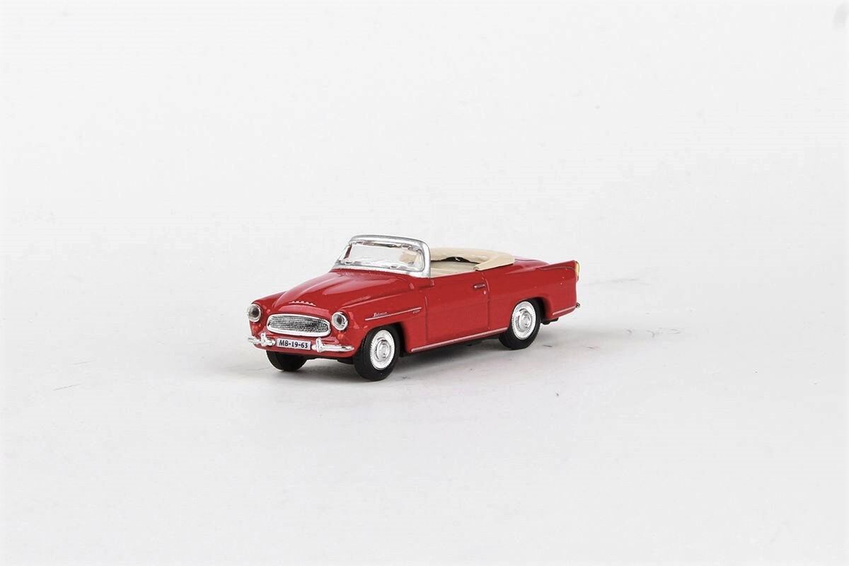 Abrex Škoda Felicia Roadster (1963) 1:72 - Červená Tmavá