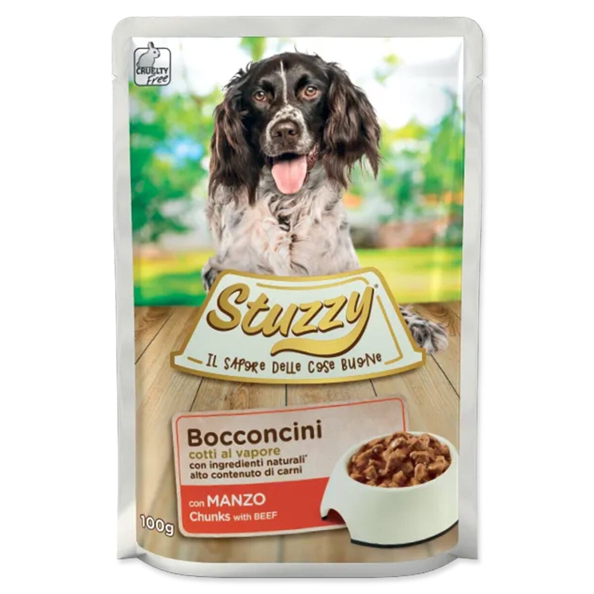 Kapsička STUZZY Dog hovädzie 100 g