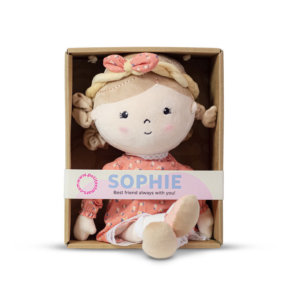 PETITE&MARS Bábika plyšová Sophie, 35 cm
