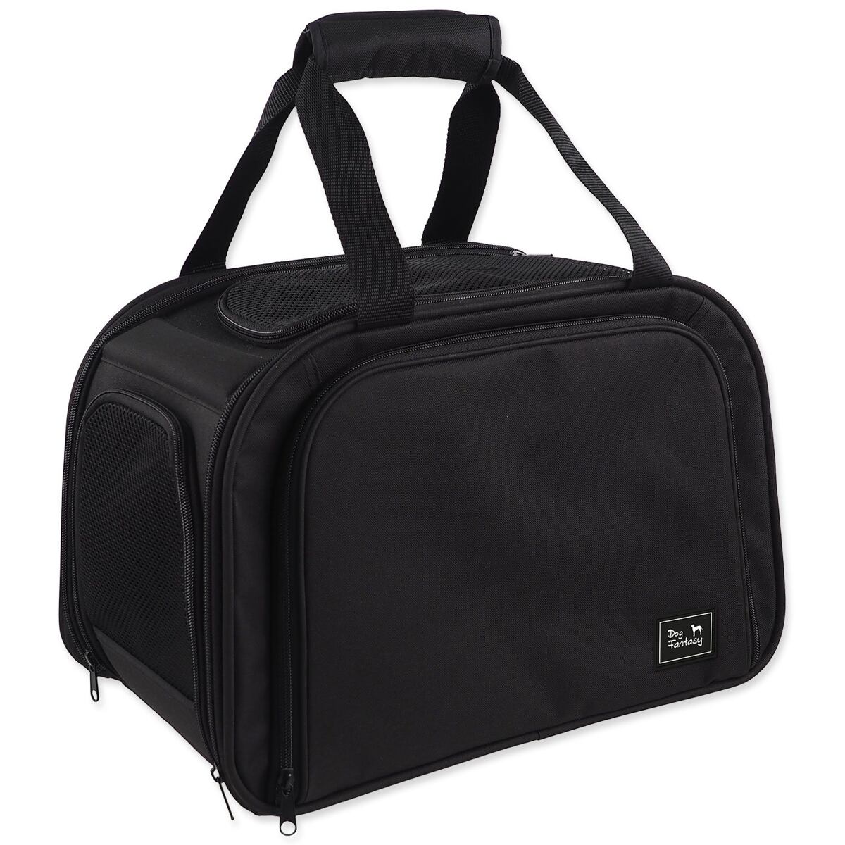 Levně Taška Dog Fantasy Travel Basic 44x27x29cm