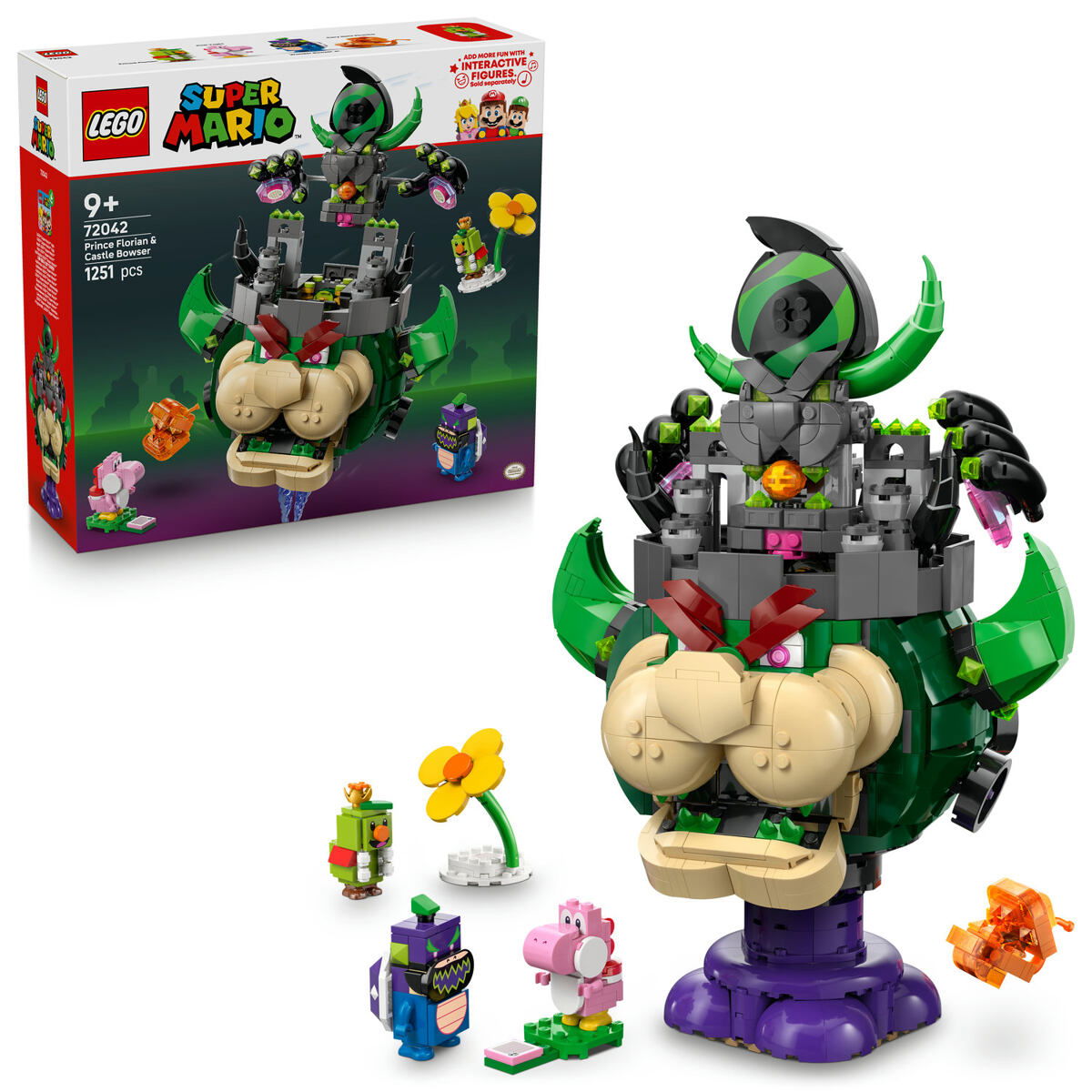LEGO® Super Mario™ 72042 Princ Florian a Castle Bowser