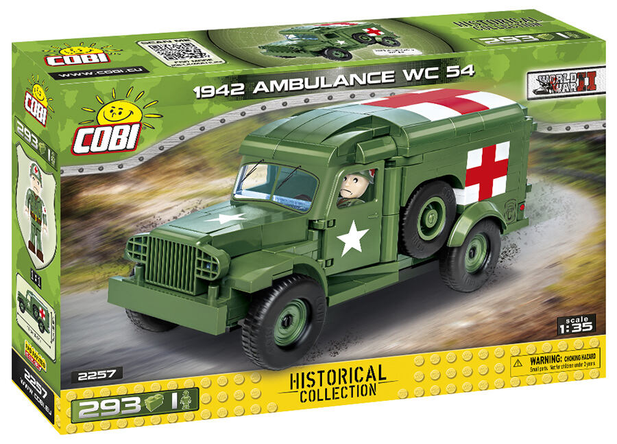 Levně Cobi 2257 Sanitka WC 54 z roku 1942
