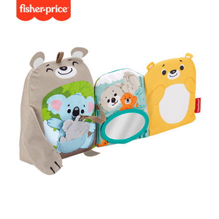 Fisher Price Hebká senzorická knižka