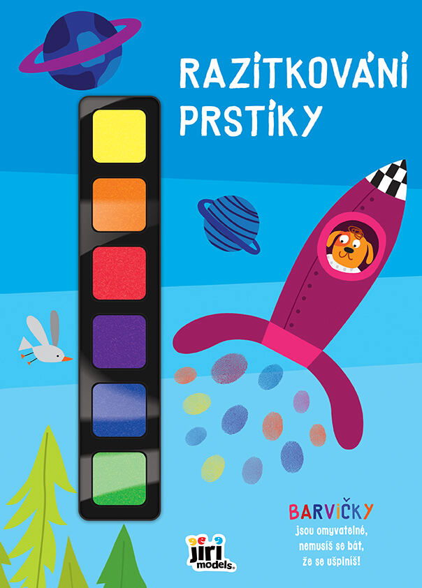 Jiri Models Pečiatkovanie prstíky Raketa