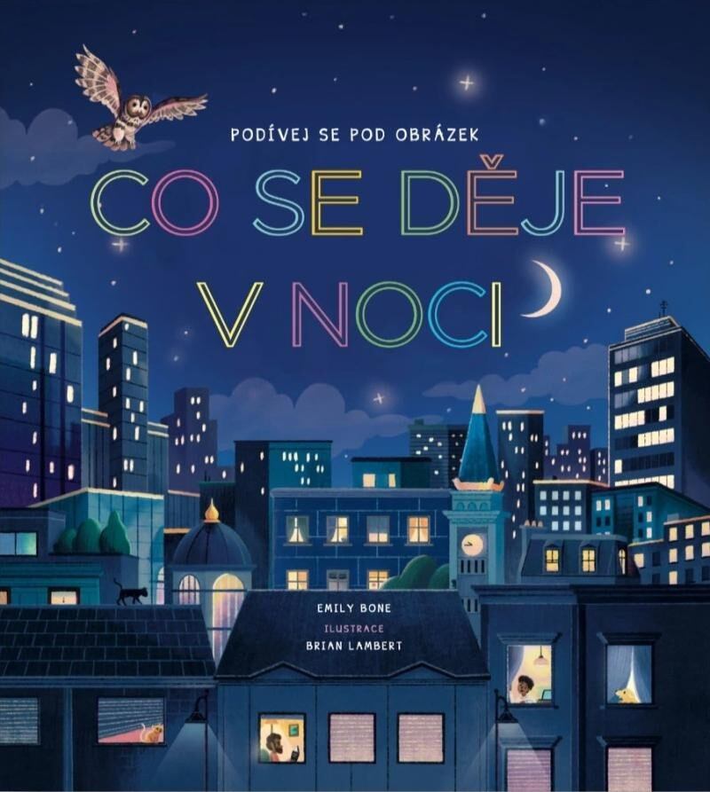 Levně Podívej se pod obrázek - Co se děje v noci