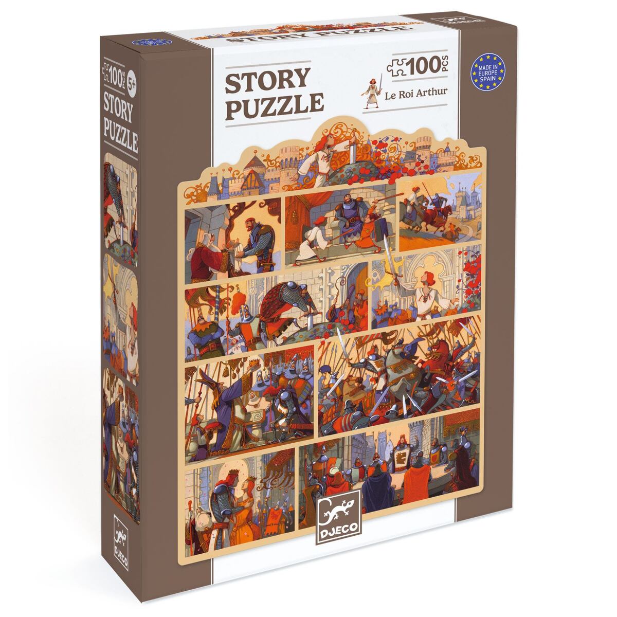 DJECO Story puzzle Kráľ Artuš DJECO Story puzzle Kráľ Artuš