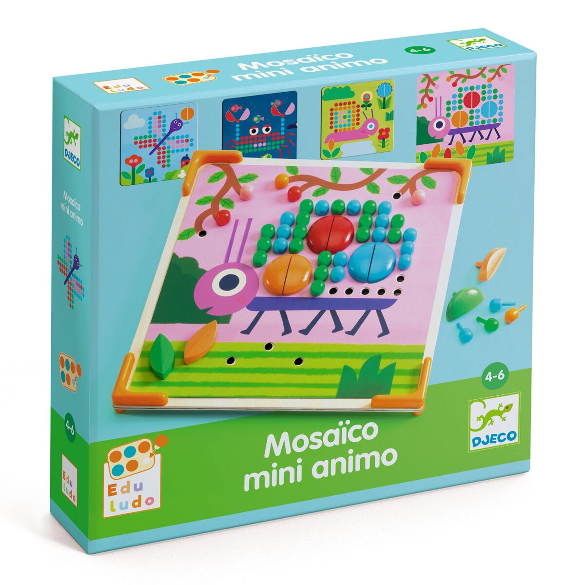 DJECO Mozaika Mini Zvieratká