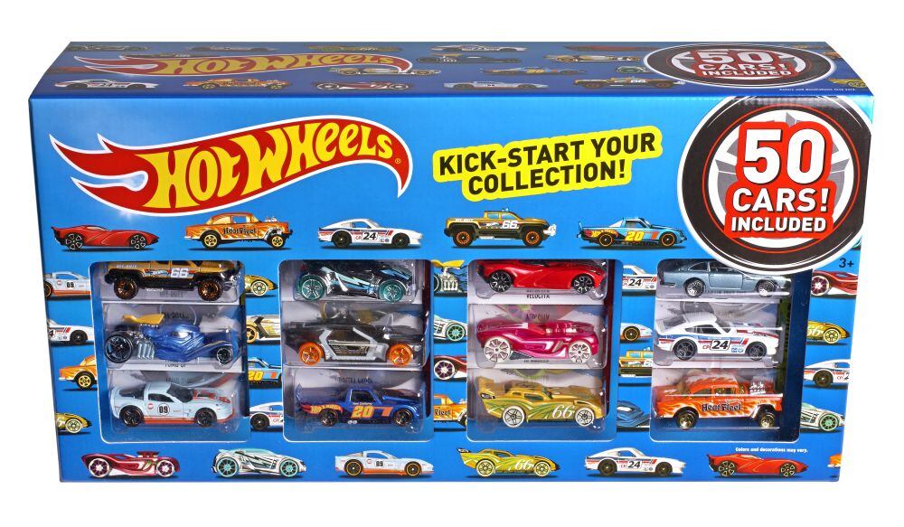 Hot Wheels 50 ks Darčekové balenie