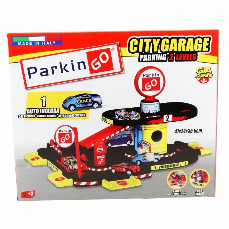 CITY GARAGE 2 poschodia s 1 autom a doplnkami