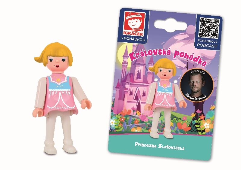 Efko Igráček s rozprávkou Kráľovská rozprávka - Princezná Zlatovláska
