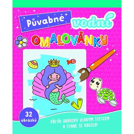 Půvabné vodní omalovánky