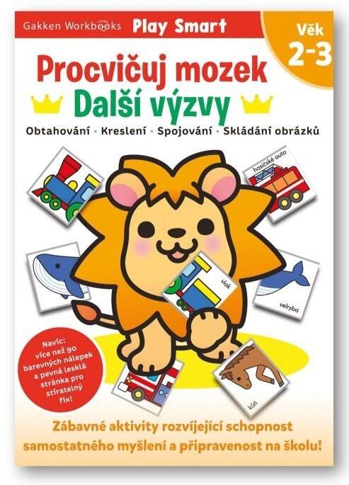 Levně Procvičuj mozek Další výzvy Věk 2–3