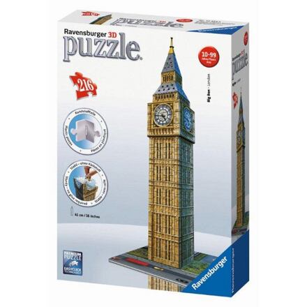 Big Ben 3D dielikov 216