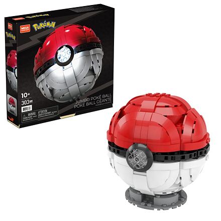 Mattel Mega Construx Pokémon - Svietiaci Jumbo Pokéball