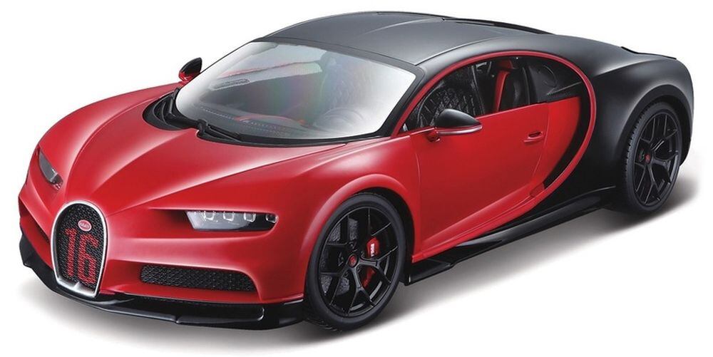 Bburago 1:18 BUGATTI CHIRON ŠPORT RED