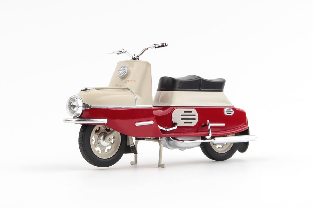Abrex ČZ 175/501 (1958) 1:18 - Tmavo Červená/Svetlo Šedá