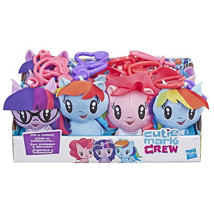 Hasbro My Little Pony Cutie Mark plyšák s klipem, více druhů