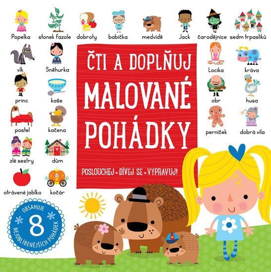 Levně Malované pohádky - Čti a doplňuj