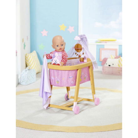 BABY born Postieľka na kolieskach