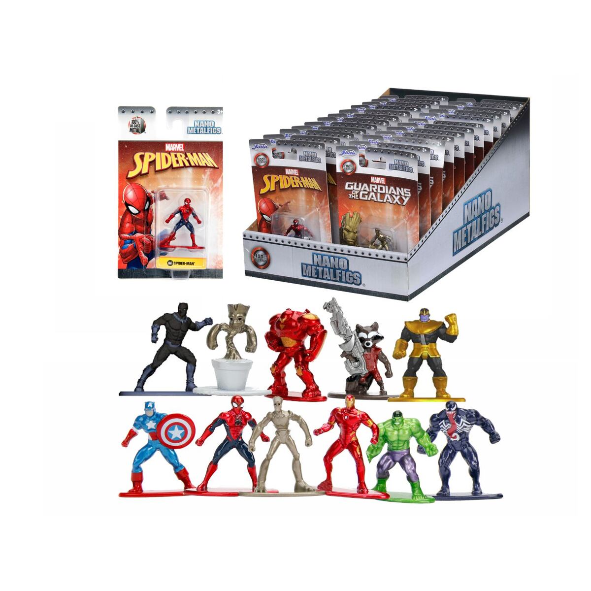 Marvel Nanofigurka 1,65", 11 druhov